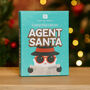 Santa Agent Christmas Card Game For Festive Fun Seven+ Stocking Filler, thumbnail 1 of 5