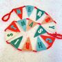 Merry Christmas Felt Bunting ~ Fair Trade, thumbnail 2 of 2