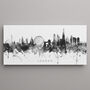 London Skyline Cityscape England Art Print, thumbnail 1 of 12