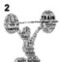 Weightlifter Personalised Print, thumbnail 3 of 4