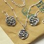 Sterling Silver Twisted Snake Dangly Earrings, thumbnail 5 of 6