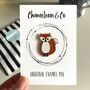 Fox Enamel Pin Badge, thumbnail 4 of 6