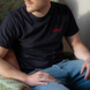 Mens Personalised Embroidered Year T Shirt, thumbnail 1 of 12