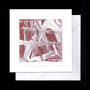 Four Hand Painted Greeting Cards 'Abstract Twenty', thumbnail 3 of 6