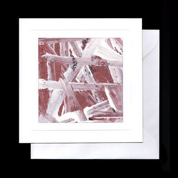 Four Hand Painted Greeting Cards 'Abstract Twenty', 3 of 6
