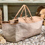 Large Khaki Log Bag, thumbnail 1 of 4