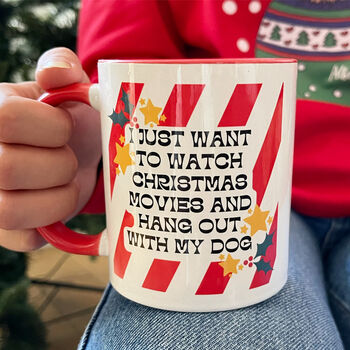 I Just Want To Hang With My Dog Dog Lover Mug, 10 of 10