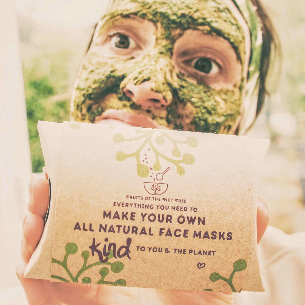 Vegan Organic Cacao And Matcha Face Mask Kit, 1 of 6