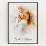 Mother Watercolor Portrait From Photo Gift For Mum, Mother's Day Gift, thumbnail 1 of 9