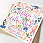 Personalised Mother Of The Bride Wedding Day Card, thumbnail 2 of 2
