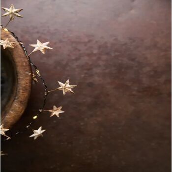 Antique Star LED Garland, 2 of 4