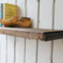 Industrial Wood And Steel Shelf, thumbnail 5 of 7