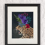 Hot House Leopards, Set Two Prints, Framed Or Unframed, thumbnail 3 of 8