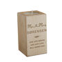 Personalised Wedding Wooden Tealight Holder, thumbnail 3 of 4