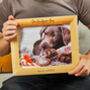 Wooden Personalised Pet Photo Frame, thumbnail 1 of 1