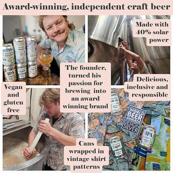 Jiddler's Tipple Craft Beer Gift Set – 4x Award Winning British Beers, Pint Glass, Beer Mat And Tasting Guide – Gift Idea For Dads, Birthdays, Fathers And Real Ale Lovers, 7 of 7