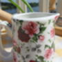 Cream Jug In Ditsy Summertime Rose Chintz Design, thumbnail 7 of 8