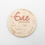 Personalised Baby Name And Stats Announcement Plaque, thumbnail 5 of 12