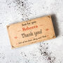 Personalised Thank You Chocolate Flowers Gift Box, thumbnail 2 of 10
