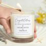 Engagement Gift Personalised Engagement Candle Gift, thumbnail 1 of 8