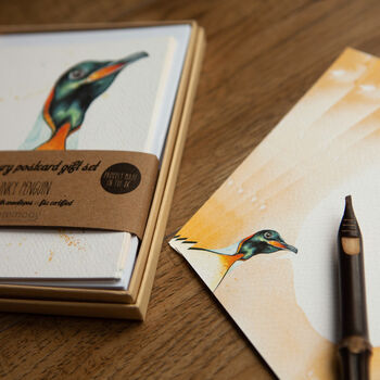 Inky Penguin Luxury Postcards, 5 of 12