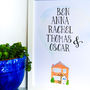 Personalised Family Home Art Print, thumbnail 8 of 10