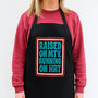 'Running On Hrt' Funny Apron For Ladies, thumbnail 1 of 3