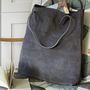 Suede Tote Bag, thumbnail 7 of 8