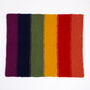 Bright Rainbow Blanket Knitting Kit, thumbnail 2 of 6