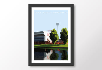 Nottingham Forest City Ground Poster, 8 of 8