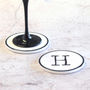 Vintage Typewriter Coasters Letter And Number, thumbnail 2 of 5