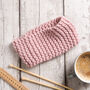 Beginners Garter Headband Knitting Kit, thumbnail 1 of 4