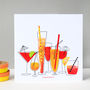 Congratulations Cocktails Card, thumbnail 1 of 8