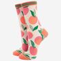 Women's Mixed Fruit Bamboo Socks Gift Set, thumbnail 5 of 5