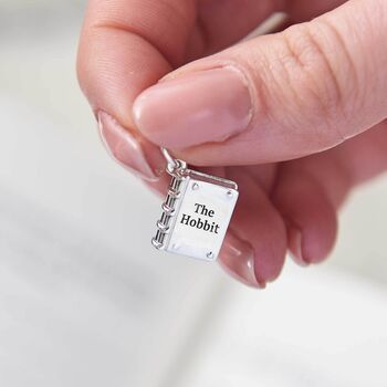 Personalised Hardback Book Silver Charm, 2 of 10