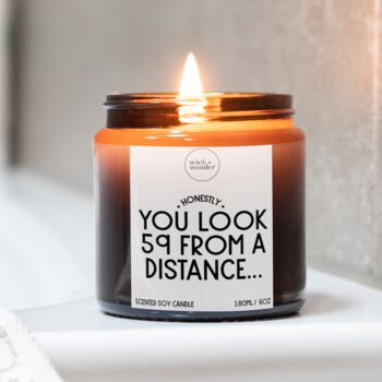 60th Birthday Gift For Her, You Look 59 Candle With Matches, 2 of 10