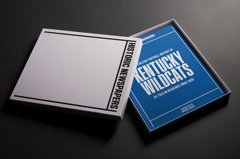 Kentucky Wildcats College Football Personalised Newspaper History Book, 3 of 8
