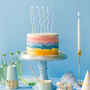 Thin Pastel Curly Birthday Candles, thumbnail 2 of 2