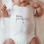 First Grandbaby Baby Vest, thumbnail 2 of 2