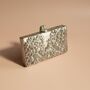 Leylani Silver Mother Of Pearl Clutch, thumbnail 5 of 7