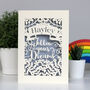 Personalised Papercut Follow Your Dreams Card, thumbnail 4 of 12