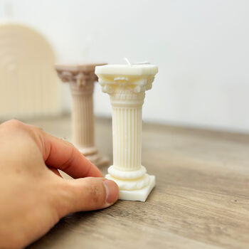 Roman Column Home Decor Candle Gift For Her, 3 of 7