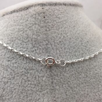 Sterling Silver Barley Link Chain, 2 of 4