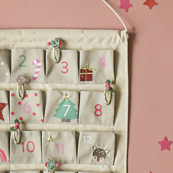 Jolly Xmas Reusable Advent Calendar, 2 of 2