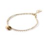 Leopard Jasper Gold And Silk Bracelet, thumbnail 2 of 6