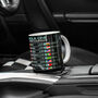 Grand Prix 2025 Season Racing Calendar Merc Edition Mug, thumbnail 2 of 8