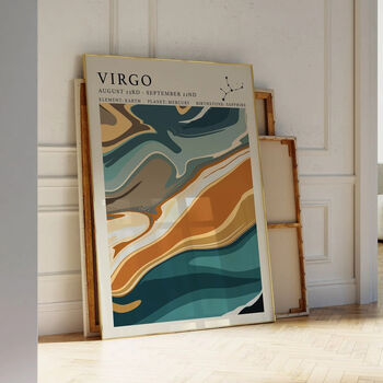 Virgo Astrology Print, 2 of 5