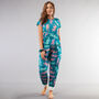 Gecko Short Sleeve Round Neck Lounge Pyjamas, thumbnail 1 of 8