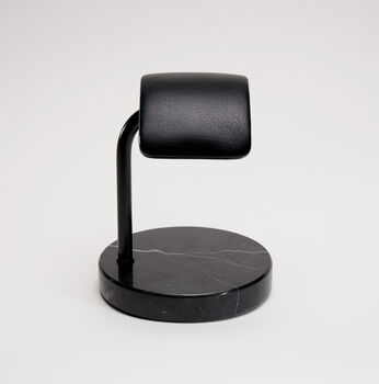 Nero Marquina Marble Watch Stand Black, 5 of 8
