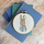 Peter Rabbit Mini Cross Stitch Kit, thumbnail 2 of 5